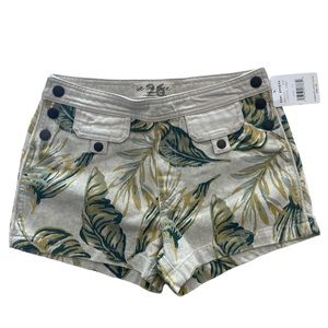 Free People Denim Shorts NWT Tropical Combo Size 26